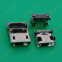 10pcs for Samsung B550H C3590 C3592 C3595 E1272 Duos 130E Galaxy Star 2 Duos7 pin, micro USB type-B Charge Connector