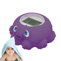 Baby Bath Thermometers Octopus Shape Baby Bath Temperature Toy Floating Thermometers Lcd Display Digital Water Temperature