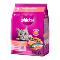 วิสกัส อาหารแมวชนิดเม็ด สำหรับแมวโต รสทูน่าและแซลมอน 3 กก.