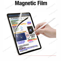 Paper Magnetic Like Screen Protector For Ipad 9 8 7 6 5 9th Generation 10  Ipad Pro 11 12.9 10.5 9.7 Air 5 4 Mini 6 Reusable Film