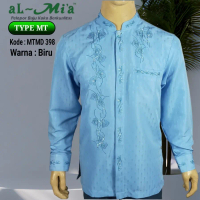 Baju koko Al mia MT lengan panjang kancing original pria dewasa almia