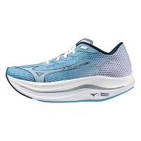 Mizuno Wave Rebellion Flash 2 [J1GD243571] 女鞋 競速跑鞋 緩衝 美津濃 白藍