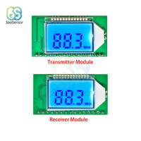 87-108MHZ LCD Display Digital FM Radio Transmitter/Receiver Module Wireless Microphone Stereo Board Digital Noise Reduction