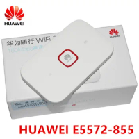 New 150Mbps Huawei E5572 E5572-855 Modem WiFi 4G LTE Mobile Hotpost Support APP Remote Control