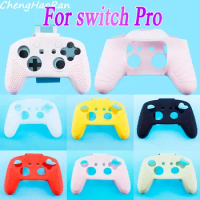 1 PCS For Switch Pro Grip Non-Slip Silicone Cover For Nintend Switch Pro Game Controller Grip Silicone Protective Cover Parts