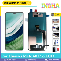 Original 6.82"OLED For Huawei Mate 60 Pro LCD Display Touch Screen Digitize Assembly For Mate 60Pro ALN-AL00 ALN-AL80 Replace