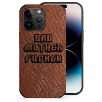 Bad Leather-Pulp Fiction Fashion Soft Phone Case For Apple Iphone 15 14 13 12 11 Plus Pro Max Mini Xr 7 8 Soft Cover Pulp
