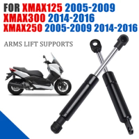Motorcycle Struts Arm Lift Seat Support For Yamaha XMAX250 XMAX 300 XMAX300 X-MAX 250 125 Hydraulic Rod Gas Pillar Shock Holder