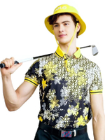 เสื้อโปโลรุ่น XOLO FLORAL (040113) สีเหลือง