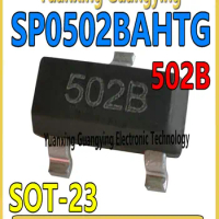(10-1000 pieces) SP0502BAHTG SP0502BA 502B SMT SOT-23 TVS Transient Suppression Diode Brand New Original