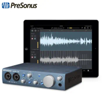 PreSonus AudioBox ITWO USB external sound card audio interface 2 in 2 out with high-performance mic preamplifier