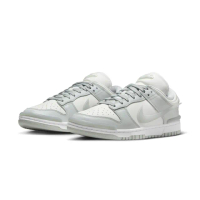 【NIKE 耐吉】W Nike Dunk Low Twist Light Silver 灰白 DZ2794-004(女鞋 休閒鞋)