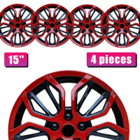 15 inch wheel cover 4 wheel cover card buckle whole wheel cover for R15 tires and rims