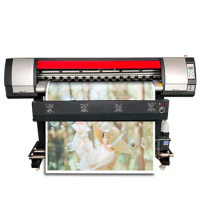3200 Dpi 6Ft Tarpaulin Graphic Printer Large Format Eco Solvent Printer Printing Machine For Outdoor Flex Banner Pvc Sticker