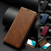 Luxury Flip Leather Case For Samsung Galaxy A13 A52 A53 A04 S S22 S21 Ultra S20 FE S10 S9 Plus Magnetic Wallet Cover