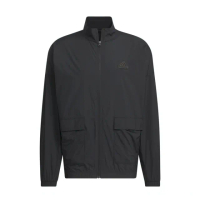 【adidas 愛迪達】ST FL MH WV JKT 男 立領 外套 運動 訓練 休閒 寬鬆 輕薄 黑(IT3954)