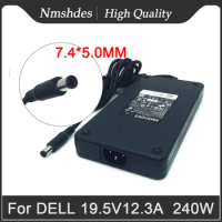 NMSHDES Power Supply 19.5V 12.3A Ac Adapter For Dell ALIENWARE 13 14 15 17 18 M11x M14x M15x M17x M18x R2 R3 R4 240W Charger