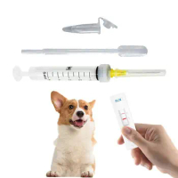 Dog Medical Kit Dog Early Pregnancy Test Strip Pet Pregnant Detection Tools Card Indoor Testing Kit Pet Card Animal Lancing