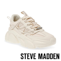 【STEVE MADDEN】SPECTATOR 拼接厚底老爹鞋(米杏色)