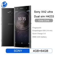 Sony Xperia XA2 Ultra dual sim H4213/H4233 Original Unlocked LTE Android Octa Core 4GB RAM 64GB ROM 6.0" 23MP&amp;Dual 16MP