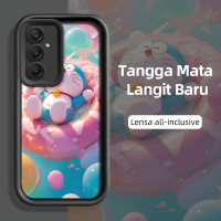 Casing Hp Untuk Samsung A25 Samsung A15 4G A15 5G M15 5G A35 5G A55 5G Case Hp Pola Kucing Biru Kart