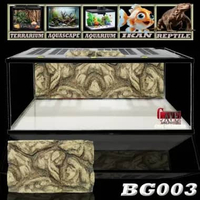 BG003 CUSTOM BACKGROUND 3D BACKDROP TERRARIUM AQUASCAPE AKUARIUM IKAN HIAS PREDATOR LATAR BELAKANG K