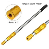 Tongkat Panjang Untuk Petik Buah fruit picker Tiang Tongkat Galah Teleskopik Petik Buah Panjang 5 me