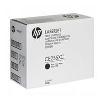 HP 黑色原廠碳粉匣(白盒) / 個 CE255XC 55X