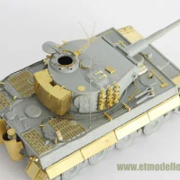 ET Model 1/72 E72-003 WWII German TIGER I Late Production Detail Up Part For DRAGON Kit (No Tank)