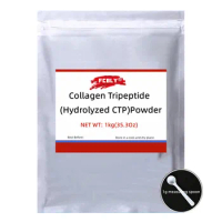50-1000G Factory Price Collagen Tripeptide,Hydrolyzed CTP Powder, Reduce Wrinkles,Skin Whitening,Delay Aging