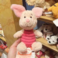 真愛日本 小豬 經典 Fluffy Plushy 棉柔娃 MINI 娃娃 布偶 玩偶 東京迪士尼樂園帶回