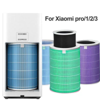 Air Purifier Filter Replacement for Xiaomi 1/2/2S/3/3H Pro Air Purifier Activated Carbon HEPA Filter Anti Bacteria Replace Part