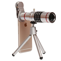 望遠鏡 高清望遠鏡 18倍通用手機拍照單筒望遠鏡 高倍高清望眼鏡微光夜視拍照 可開發票
