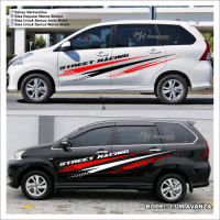 13 MA stiker stiker mobil avanza stiker racing cutting mobil avanza sigra calya