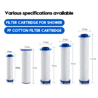 3/5/10 Pcs Shower Head Filter,Replacement Shower Head Cotton Filter Set Water Purification,Bathroom Accessories
