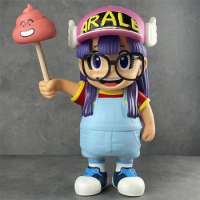 41.5cm Dragon Ball Anime Figure Arale Dr. IQ lifts poop beckoning money Action Figures collection Ornaments Model doll Gift Toys