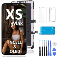 Original OLED LCD For iphone XS XS MAX Display Screen Replacemeent With 3D Touch Digitizer Assembly 3D Touch For iPhone XS MAX