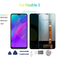 For RealMe 3 LCD Display Screen 6.22" RMX1825, RMX1821, 1821 for RealMe 3 Touch Digitizer Assembly Replacement