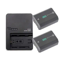 2Pcs NP-FZ100 NPFZ100 Battery BC-QZ1 Charger for Sony A9 II / A7R IV / A7R III / A7 III / ILCE-9 ILCE9 ILCE-7RM3 ILCE-7M3 A660