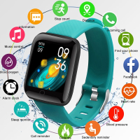 Smart Watch สำหรับ Apple Android ผู้ชายผู้หญิงบลูทูธติดตามการออกกำลังกายกีฬานาฬิกาข้อมืออัตราการเต้นหัวใจความดันโลหิตเด็ก S Mart W Atch