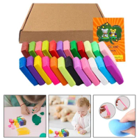 Super Light Clay Air Dry Polymer Modelling Clay 36 Colors Soft Creative Educational DIY Toys For Kids Gifts Home Decoration