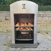 Commercial Portable Stainless Steel Gas Infrared Oven, Mutton Kebabs Smokeless Barbecue Oven, Outdoor Household Bbq Oven