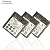 Seasonye 3pcs/lot 2100mAh EB585157LU Replacement Battery For Samung Galaxy Beam I8530 I8552 I8558 I869 I8550 + Tracking Code