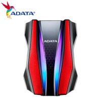 ADATA HD770G External HDD 1TB 2TB 2.5" External Hard Drive Disk RGB LIGHTING USB 3.2 Gen 1 Portable HDD For Desktop Laptop PC