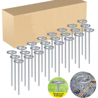 Lychee Life 40Pcs Gardening Nail Tools Home Gardening Auxiliary Tools