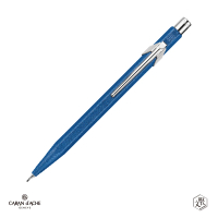 【CARAN d’ACHE】卡達 849 COLORMAT-X 0.5mm自動鉛筆 藍色 免費刻字(原廠正貨)