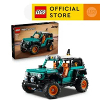 LEGO Technic 42227 Jeep Wrangler Rubicon SUV (723 Pieces), Mainan Anak Laki-Laki, Mainan Mobil, Main