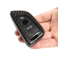 Car Key Shell Modification Cover,Real Carbon Fiber,Key Case,for BMW 3 5 Series X1X2X3X4X5X6 G20 G30 G31 F48 F39 G01 G02 G05 F16
