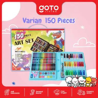 LC - Goto Chromi Crayon Krayon Pensil Warna Set Kerayon Lengkap 150 208 Pcs 150 PCS