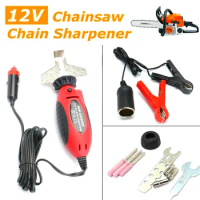 Handheld Chainsaw Sharpener 12V Electric Saw Filing Chainsaw Chain Sharpener for Garden Tool Parts